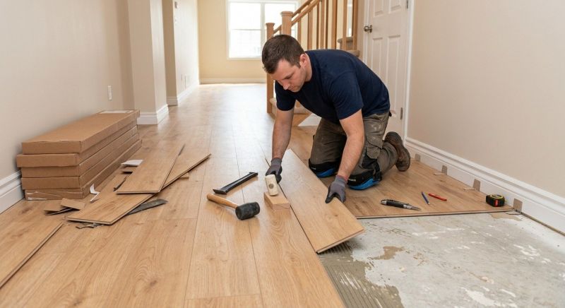Laminate Tile Installation in Greensboro, NC